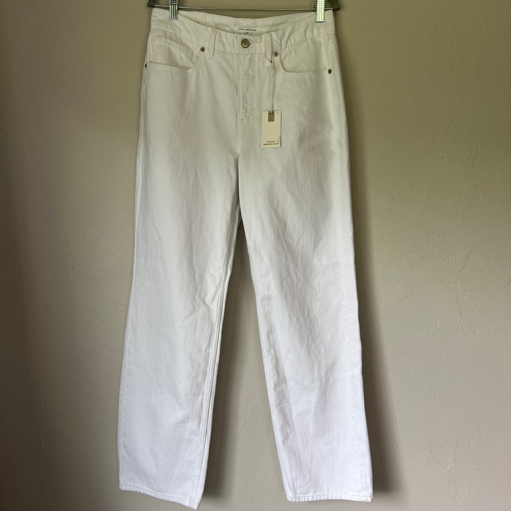 NEW Good American Good 90s Loose Fit Jeans - Picture 5 of 9